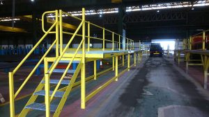 Steel walkways