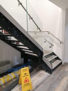 Steel staircases