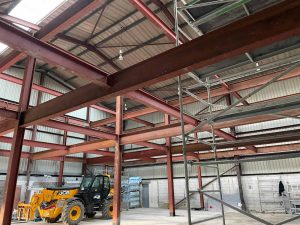 Structural steelwork manufacturing